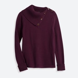 Market & Spruce Purple Sweater- Small